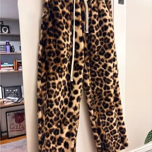 Leopard Print Men's Joggers